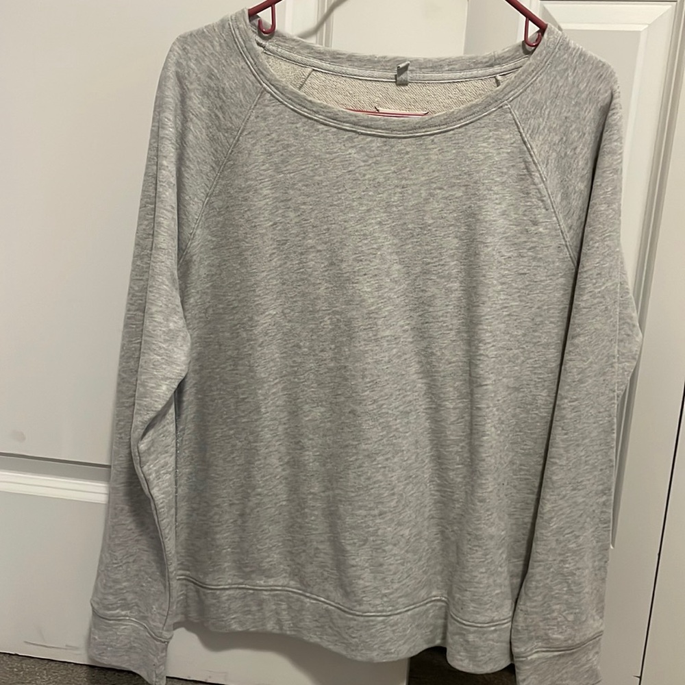 Lou & Grey sweatshirt with shimmer side bands